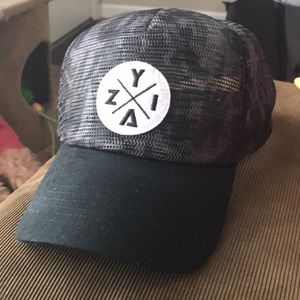 Zyia black camo hat